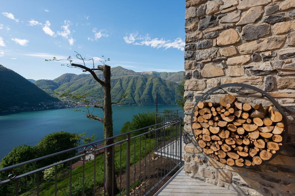 Tra Lago E Montagna Baita La Morena Nesso Eksteriør bilde